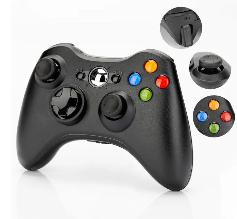 Controle Manete Sem Fio Wireless Compatível Xbox 360 KAP-360w